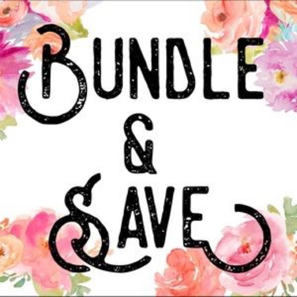 Bundle and save!! Reasonable offers accepted.